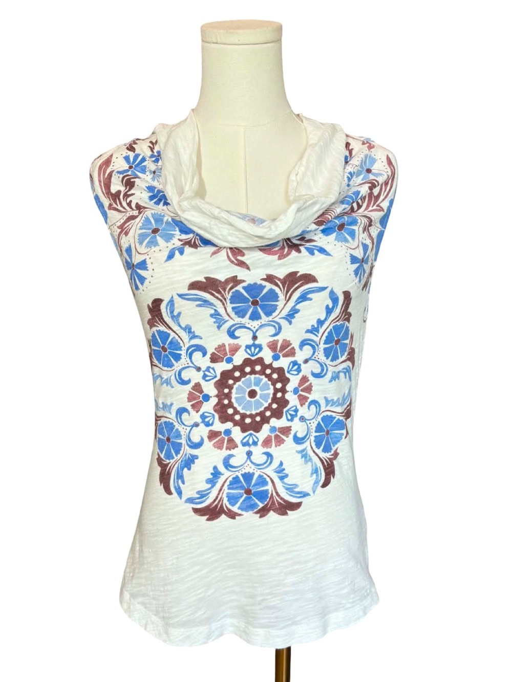 Anthropologie Cowl Neck Top